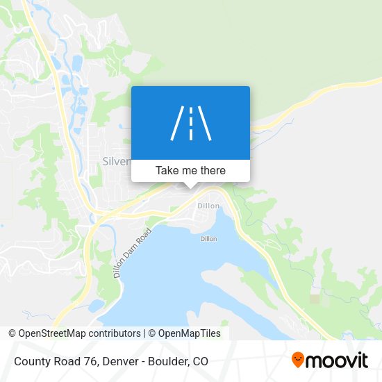 Mapa de County Road 76
