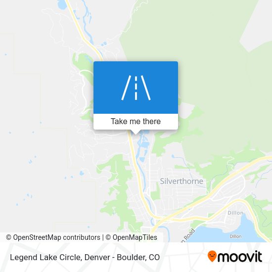 Legend Lake Circle map