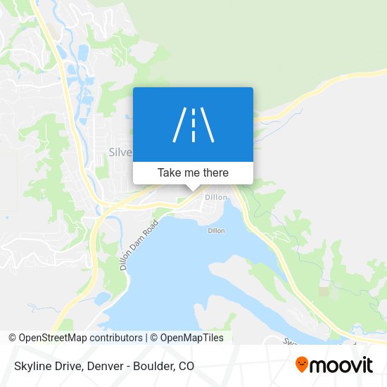 Skyline Drive map