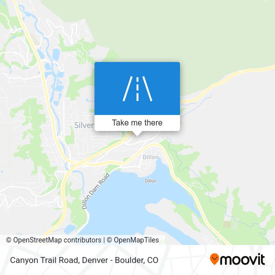 Mapa de Canyon Trail Road