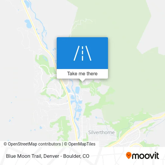 Blue Moon Trail map