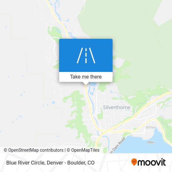 Blue River Circle map