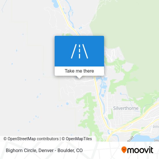 Mapa de Bighorn Circle