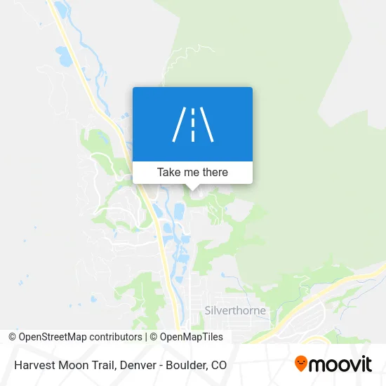 Harvest Moon Trail map