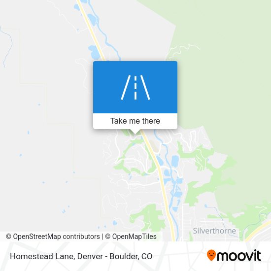 Mapa de Homestead Lane