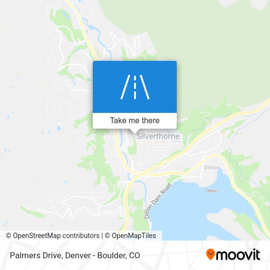 Mapa de Palmers Drive