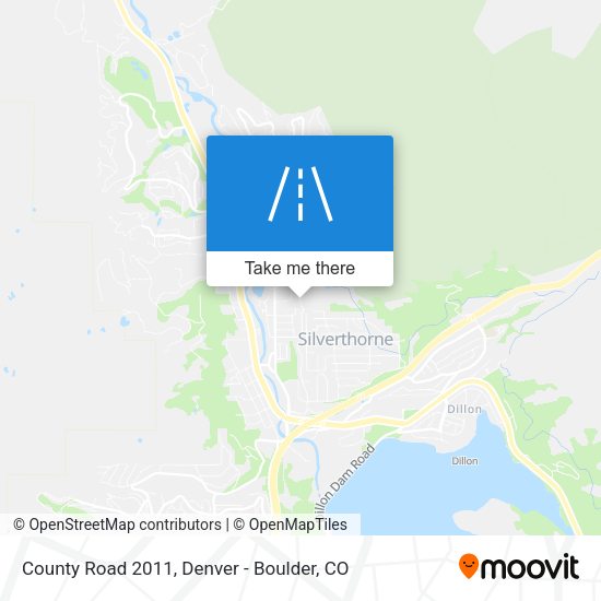 Mapa de County Road 2011