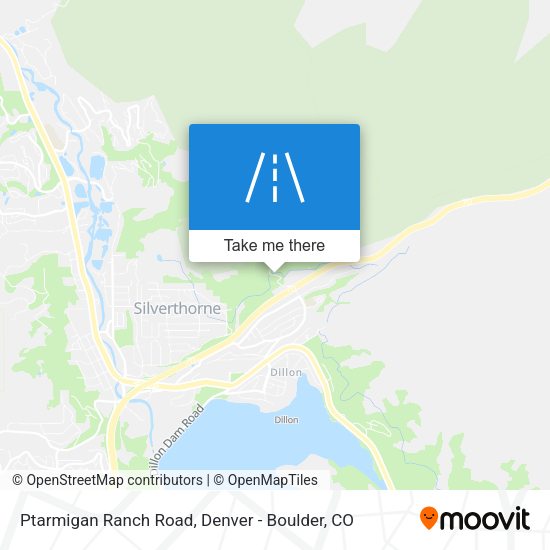 Mapa de Ptarmigan Ranch Road