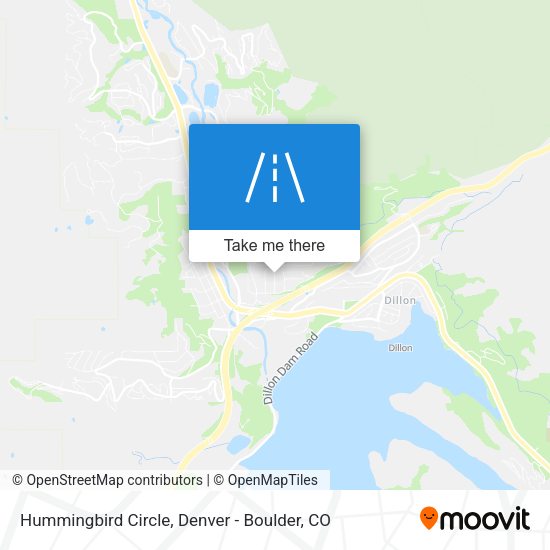 Mapa de Hummingbird Circle