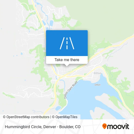 Hummingbird Circle map