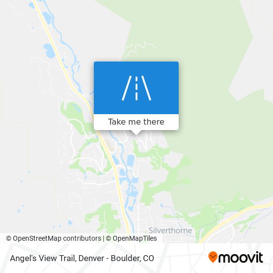 Angel's View Trail map