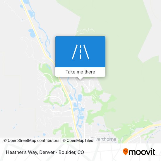 Mapa de Heather's Way