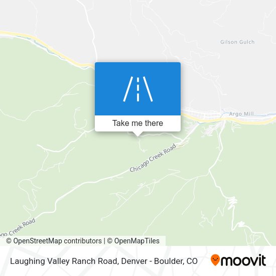 Laughing Valley Ranch Road map