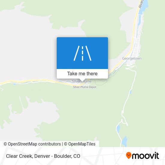 Mapa de Clear Creek
