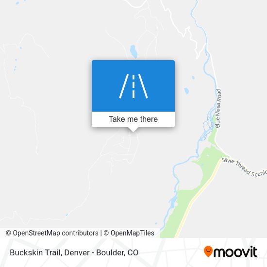 Mapa de Buckskin Trail