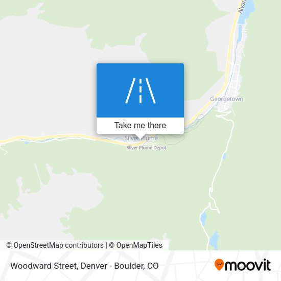 Woodward Street map