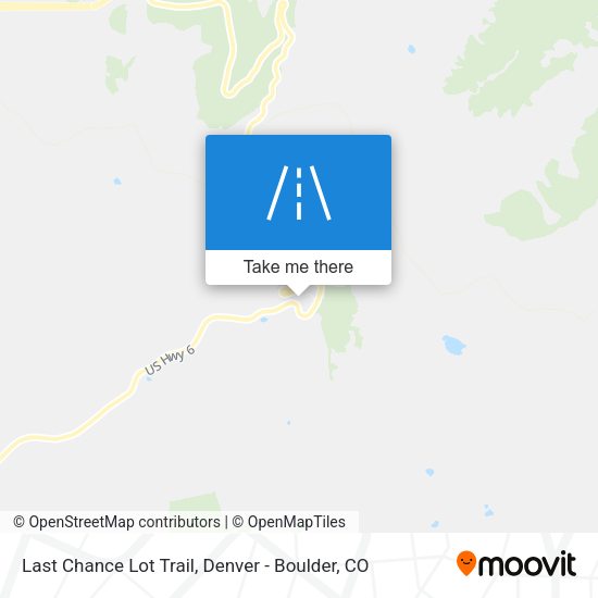 Last Chance Lot Trail map