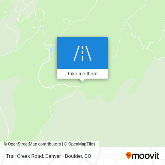 Mapa de Trail Creek Road