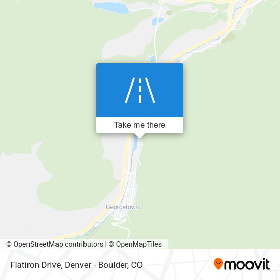 Flatiron Drive map