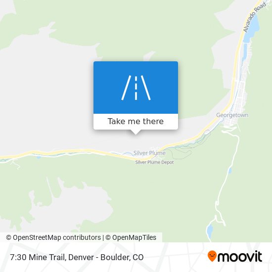 7:30 Mine Trail map