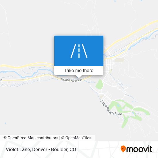 Violet Lane map