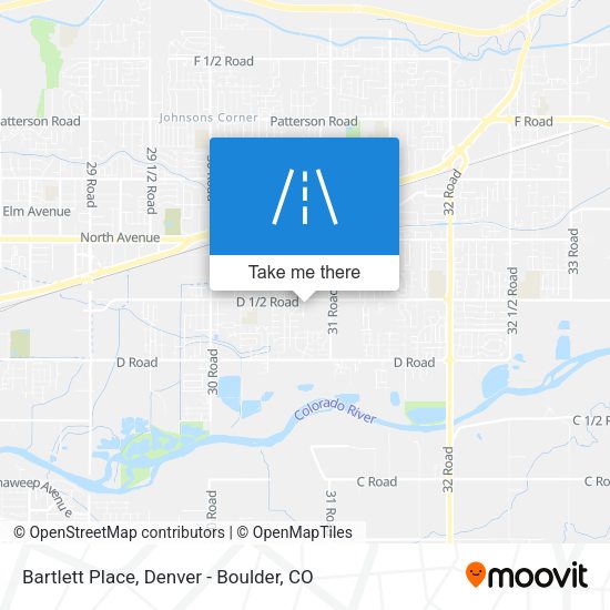 Mapa de Bartlett Place