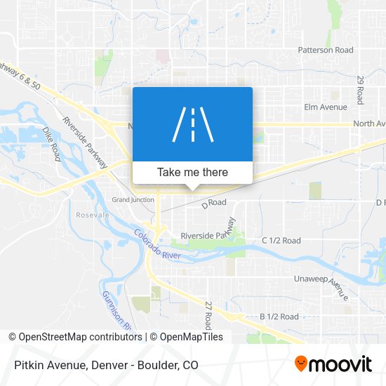 Mapa de Pitkin Avenue