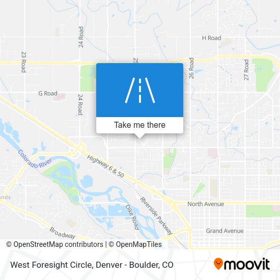 West Foresight Circle map