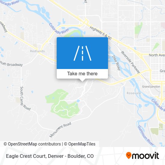 Eagle Crest Court map