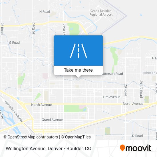 Wellington Avenue map