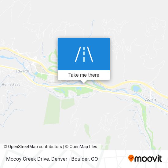 Mccoy Creek Drive map