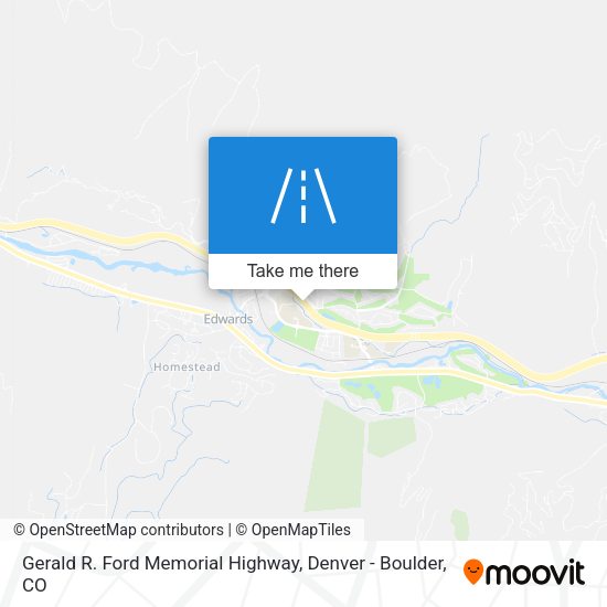 Gerald R. Ford Memorial Highway map