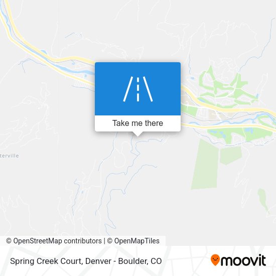 Spring Creek Court map