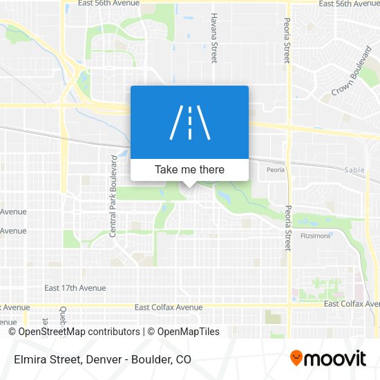 Mapa de Elmira Street