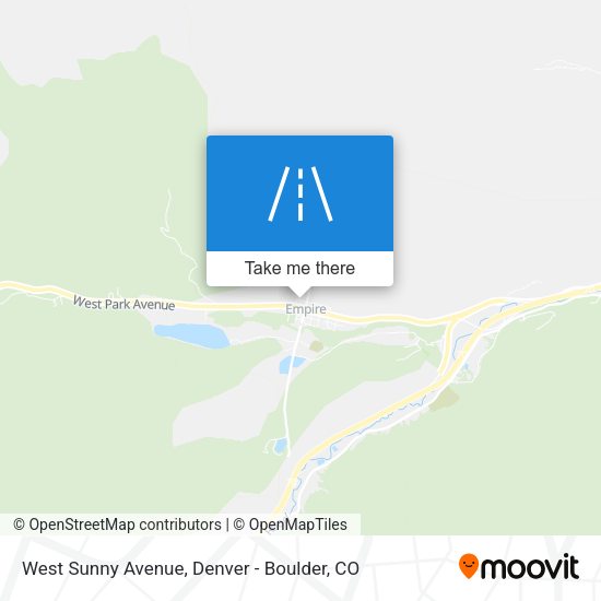 Mapa de West Sunny Avenue