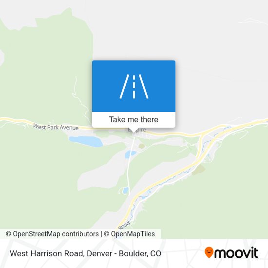 Mapa de West Harrison Road