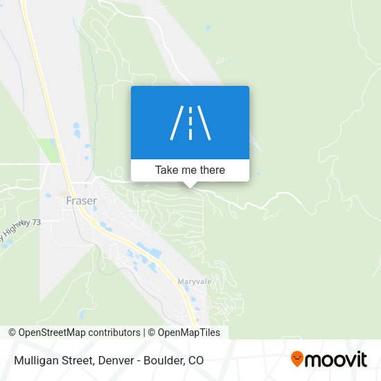 Mulligan Street map
