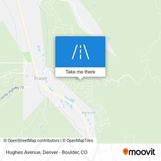 Hughes Avenue map