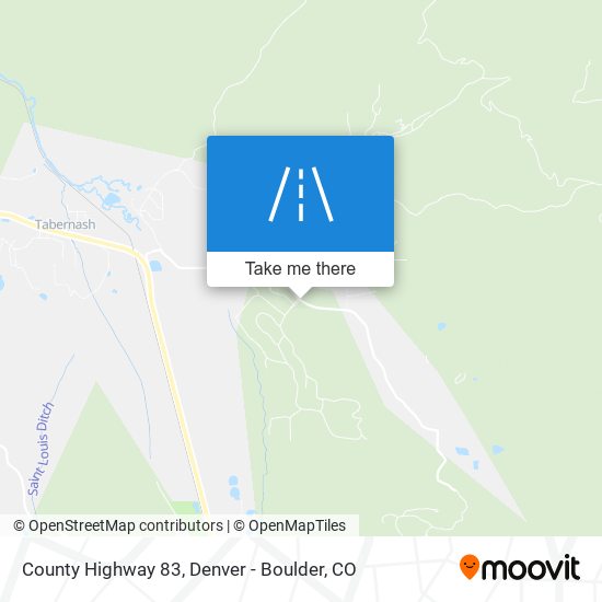 Mapa de County Highway 83