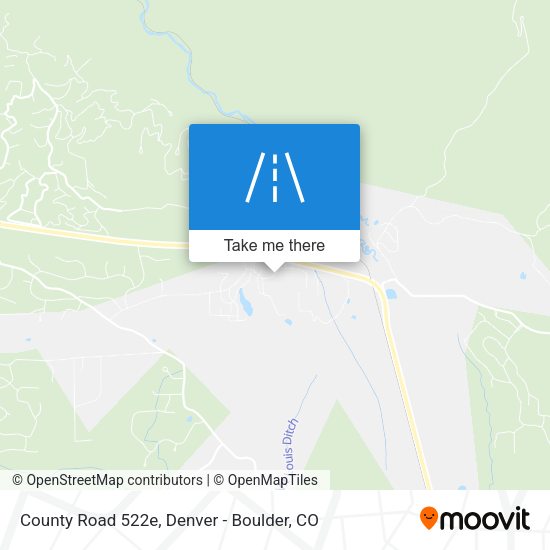 County Road 522e map