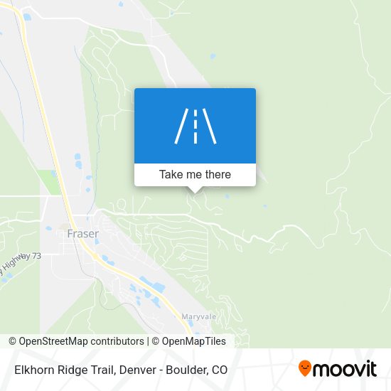 Mapa de Elkhorn Ridge Trail