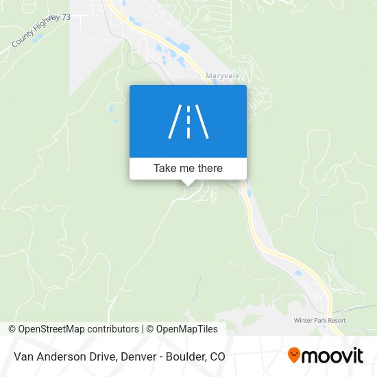 Van Anderson Drive map