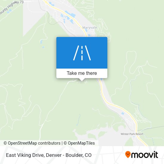 Mapa de East Viking Drive