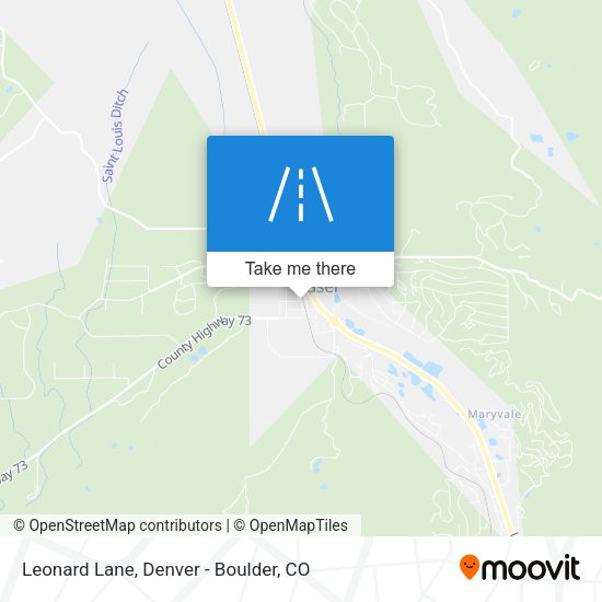Leonard Lane map