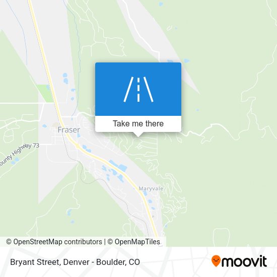 Bryant Street map