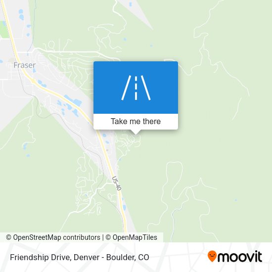Friendship Drive map
