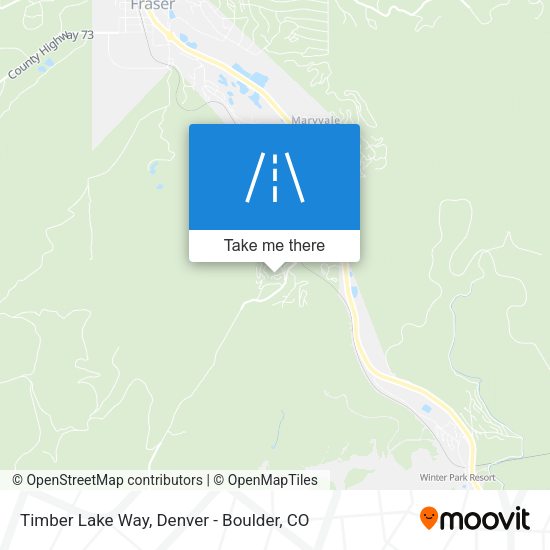 Timber Lake Way map