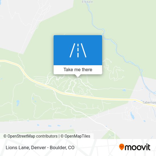 Mapa de Lions Lane