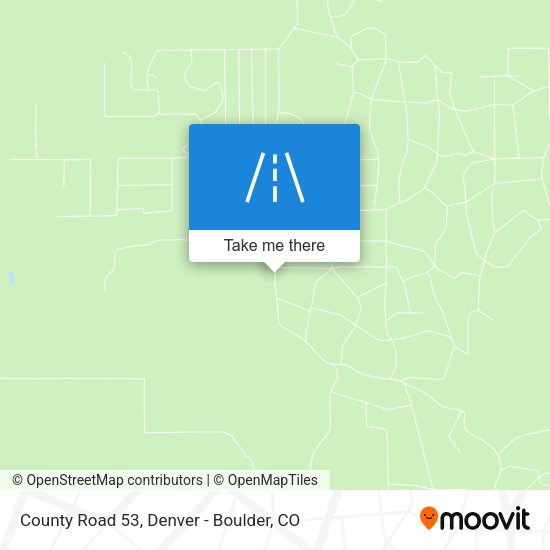 County Road 53 map