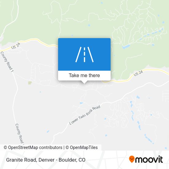 Granite Road map